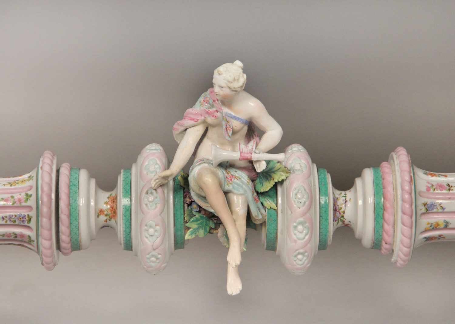 A Lovely Late 19th Century Gilt Bronze Mounted German K.P.M. Porcelain Desk - Image 7