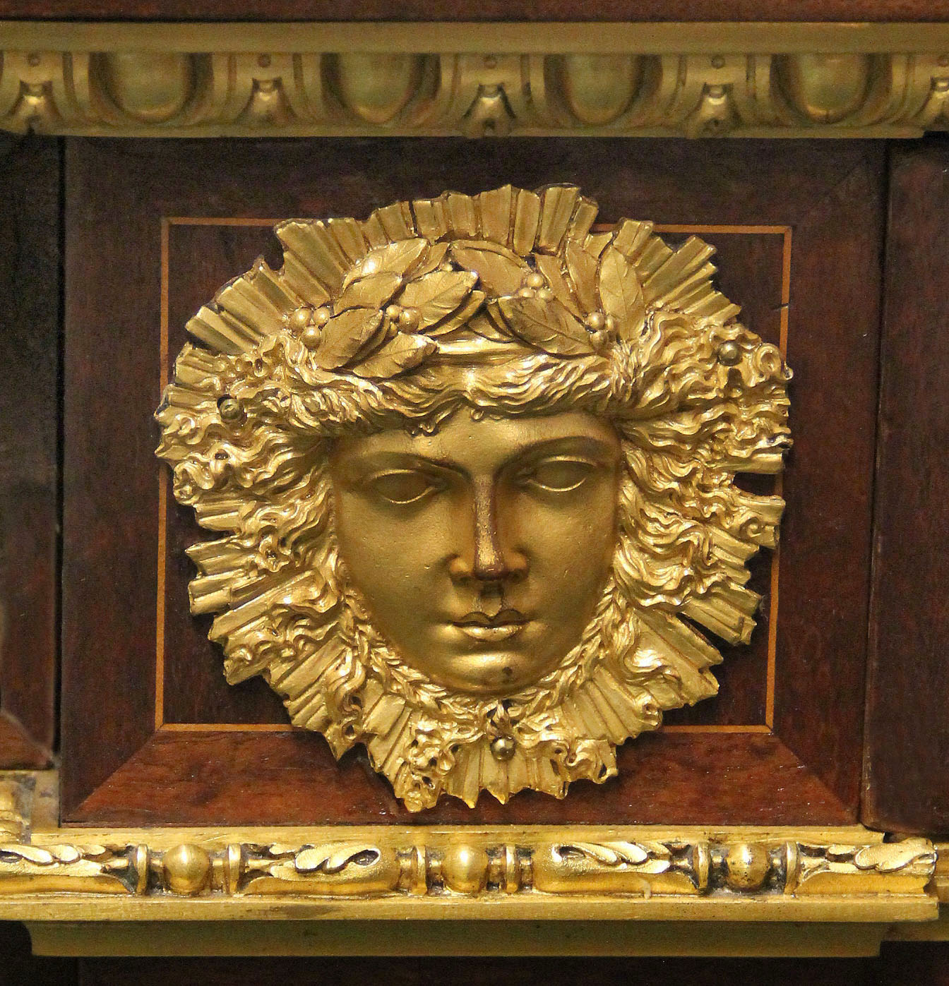 An Important Late 19th Century Louis XVI Style Gilt Bronze Mounted Cabinet / Server By Maison Grimard - Image 5