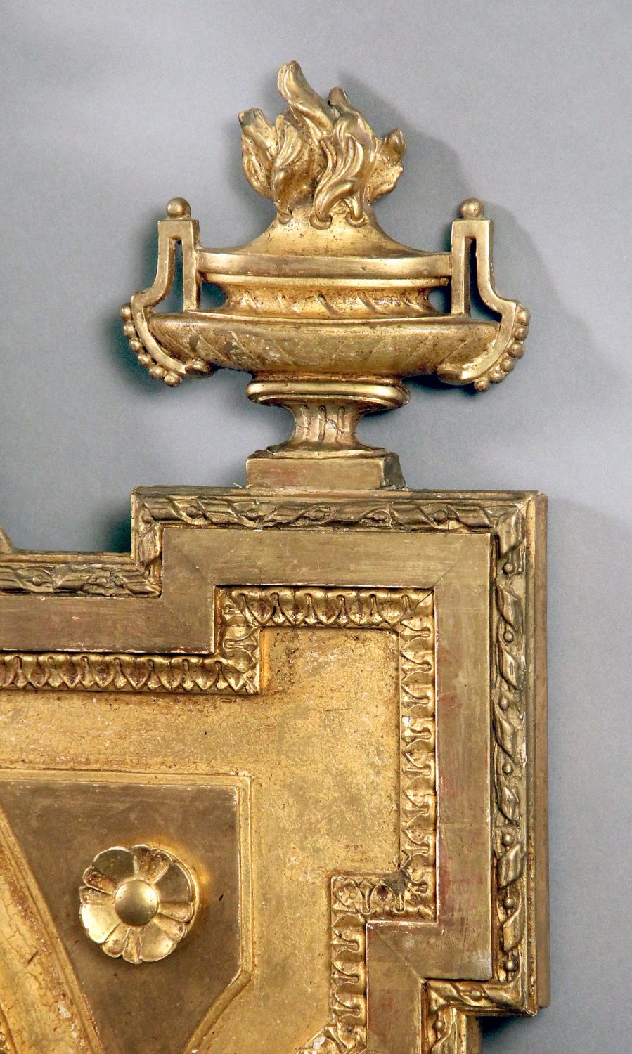 A Very Fine Late 19th Century Napoleon III Hand Carved Giltwood Mirror - Image 3