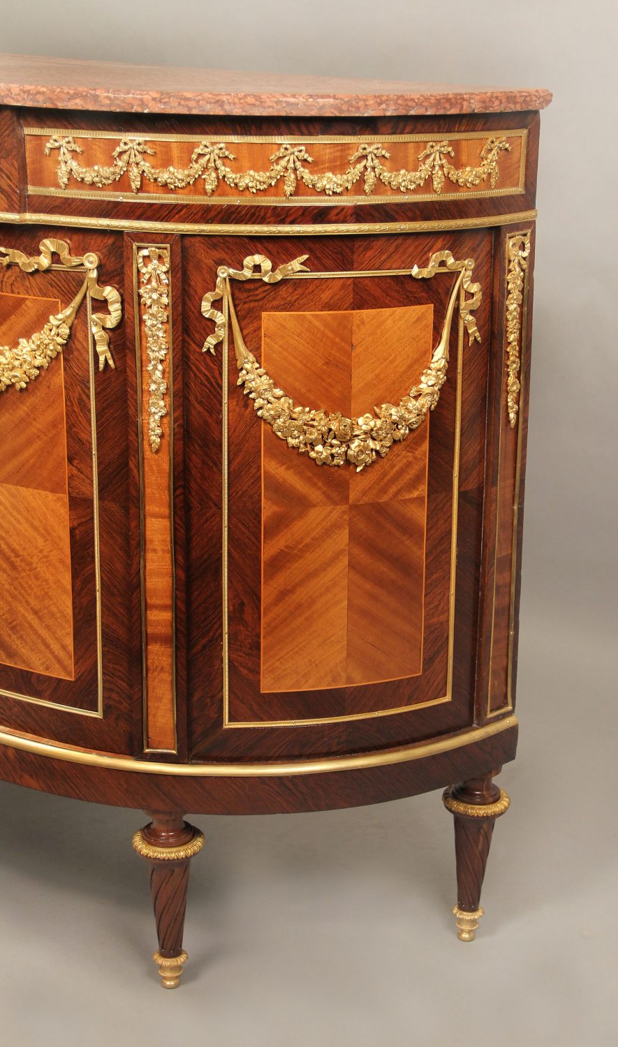 A Late 19th Century Gilt Bronze Mounted Kingwood Louis XVI Style Cabinet - Image 3