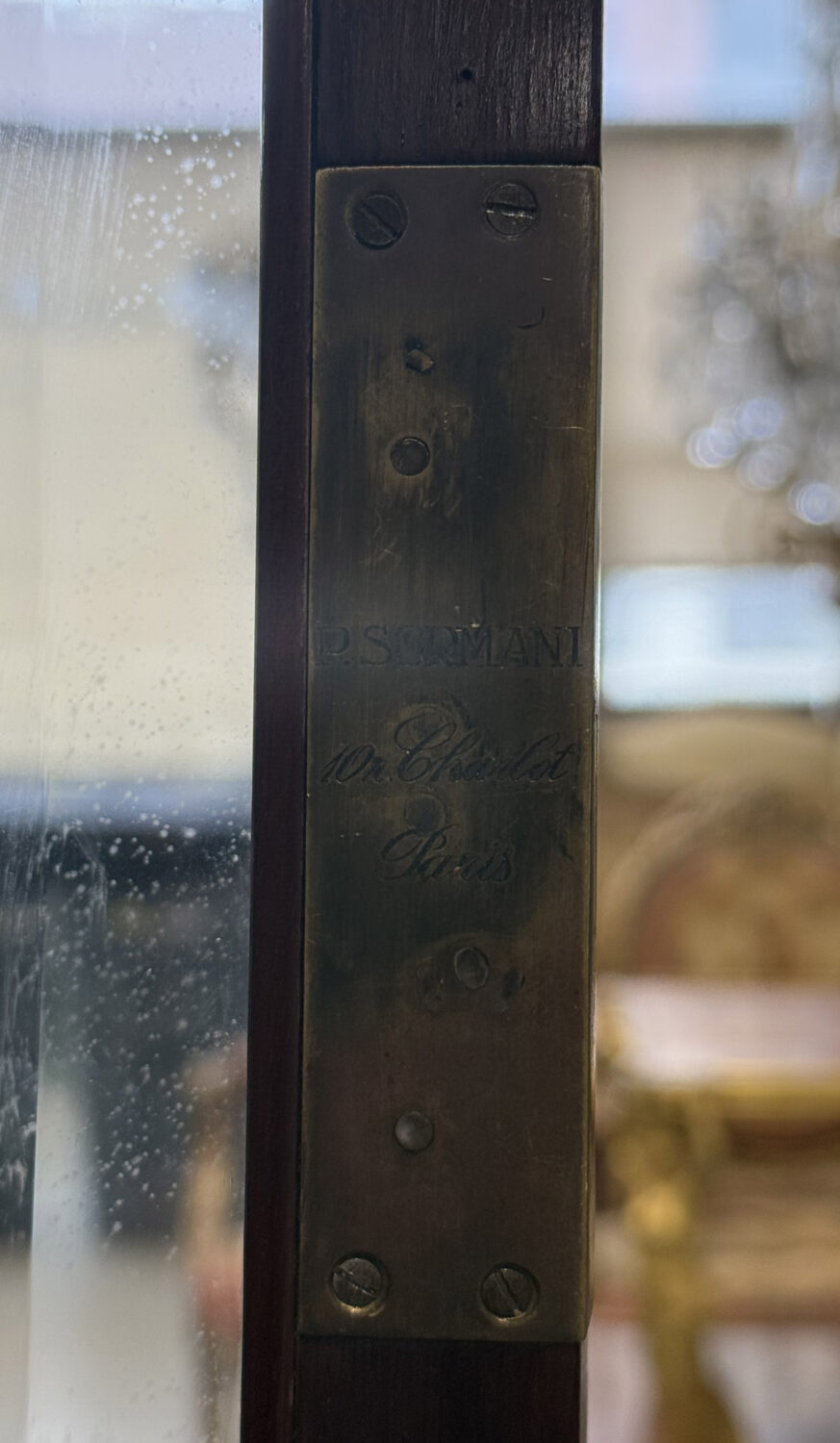 A Late 19th Century Gilt Bronze Mounted Louis XVI Style Vitrine By Paul Sormani - Image 6