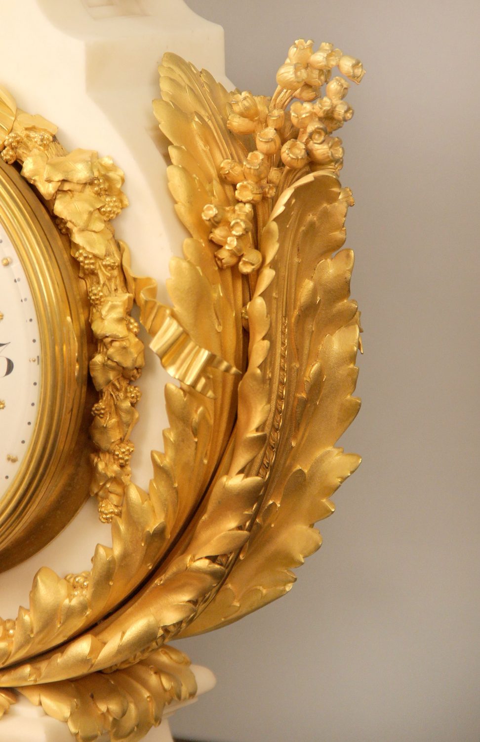 An Exceptional Late 19th Century Gilt Bronze Mounted Marble Three Piece Clock Set By Ferdinand Gervais - Image 5