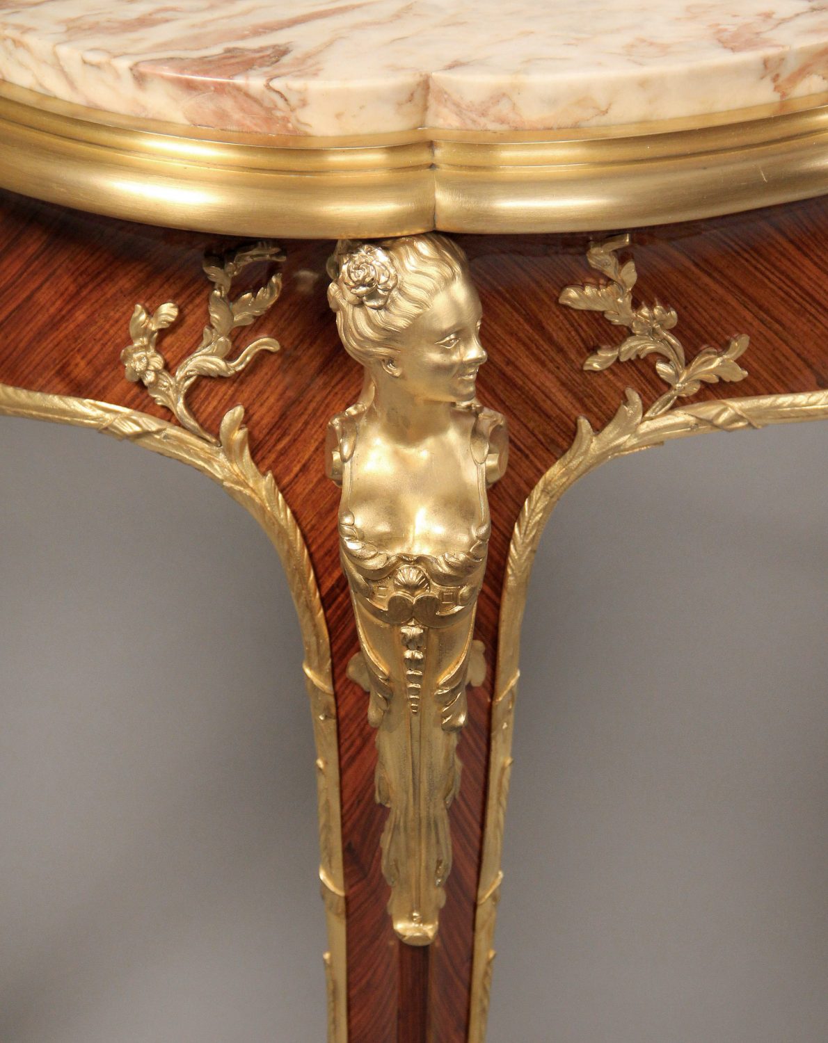 A Superb Late 19th Century Gilt Bronze Mounted Center Table By François Linke - Image 3