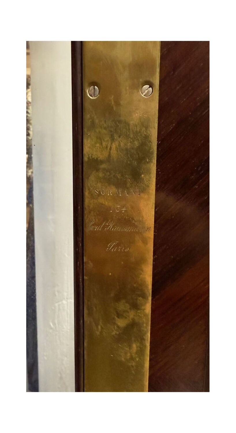 A Fine and Grand Late 19th Century Transitional Style Gilt Bronze Mounted Vitrine/Bookcase By Paul Sormani - Image 5