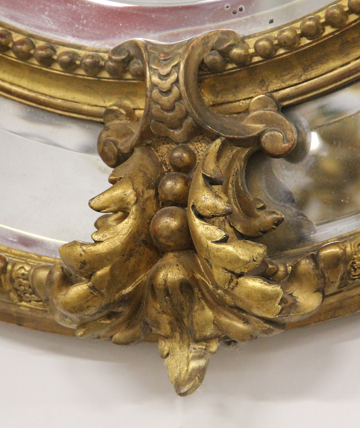 A Very Fine Late 19th Century Carved Giltwood And Gesso Mirror - Image 6