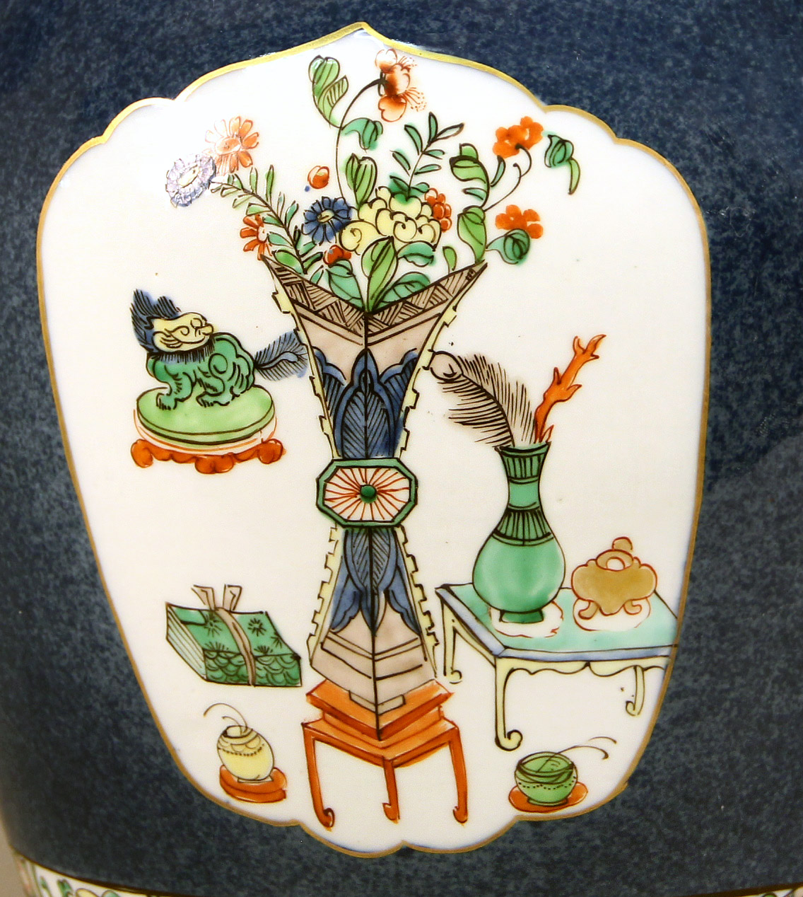 A Late 19th Century Gilt Bronze Mounted Samson Porcelain Oriental Decorative Vase - Image 3